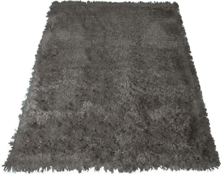 Kleed 120x160 shaggy grijs fluffy, Huis en Inrichting, Stoffering | Tapijten en Kleden, Verzenden