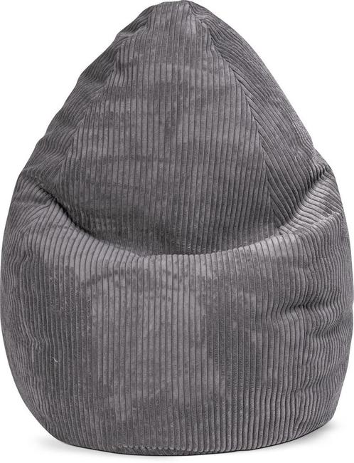 BeanBag Shara XL - Antraciet, Huis en Inrichting, Zitzakken, Verzenden