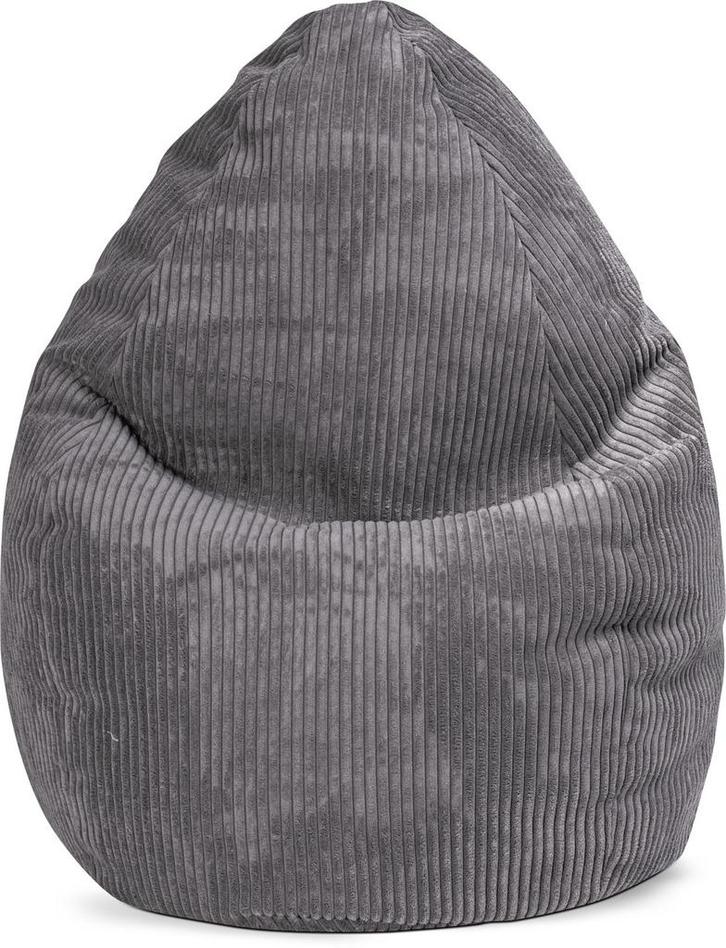 BeanBag Shara XL - Antraciet, Huis en Inrichting, Zitzakken, Verzenden