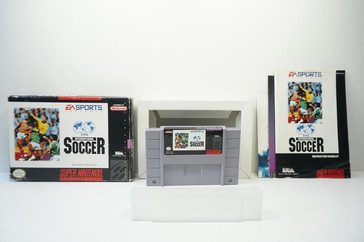 FIFA International Soccer - SNS-P-84 Morgen in huis!, Spelcomputers en Games, Games | Nintendo Super NES, Zo goed als nieuw, Ophalen of Verzenden