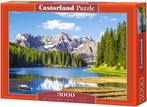 Misurina Lake, Italy Puzzel (3000 stukjes) | Castorland -, Verzenden, Nieuw