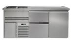 GGM Gastro | Biertoonbank Premium PLUS - 1950x700mm - 1 deur, Verzenden, Nieuw in verpakking, Hotelinrichting