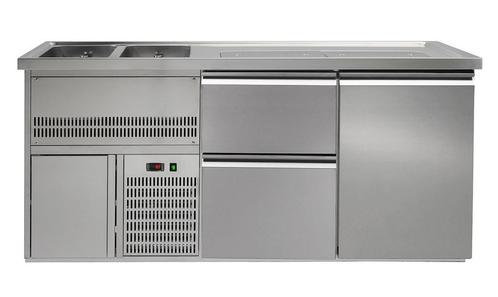 GGM Gastro | Biertoonbank Premium PLUS - 1950x700mm - 1 deur, Zakelijke goederen, Horeca | Meubilair en Inrichting, Nieuw in verpakking