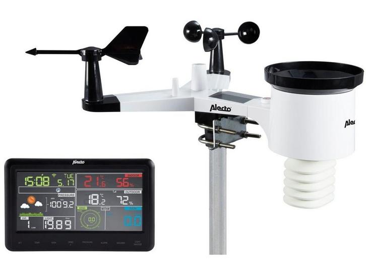 Alecto WS-5500 - Weerstation - Draadloze buitensensor -, Audio, Tv en Foto, Weerstations en Barometers, Zo goed als nieuw, Verzenden