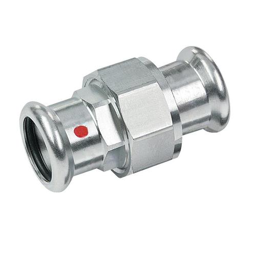 Bonfix 3-delige koppeling 2x press 18 x 18 staalverzinkt CV, Doe-het-zelf en Verbouw, Buizen en Afvoer, Ophalen of Verzenden