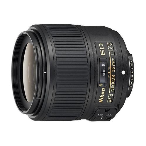 Nikon AF-S 35mm f/1.8 G ED objectief - Tweedehands, Audio, Tv en Foto, Fotografie | Lenzen en Objectieven, Groothoeklens, Gebruikt