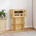 vidaXL Terrariumbasis met plank Bruin 60 x 30 x 50 cm OSB, Dieren en Toebehoren, Verzenden, Nieuw