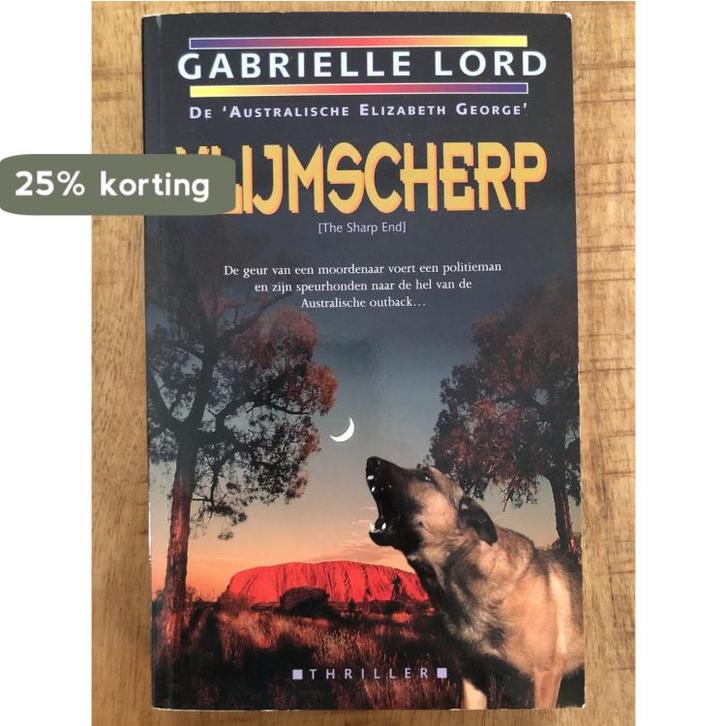 Vlijmscherp 9789044930320 Gabrielle Lord, Boeken, Romans, Gelezen, Verzenden