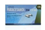 Paracetamol Teva 120 mg, zetpillen, Nieuw, Verzenden