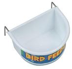 Happy Pet Voerbak Half Rond Wit - LARGE 11,5X8,5X6,5 CM (666, Verzenden, Nieuw