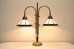 Tafellamp - Zware Tiffany-stijl bankiers/notaris tafellamp -