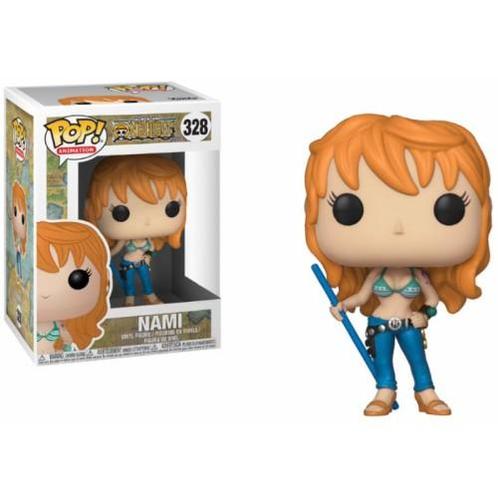 One Piece Nami POP!   - 9 cm - Televisie Collectible, Verzamelen, Poppetjes en Figuurtjes, Verzenden