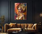 SCHILDERIJ MET LIJST SAMIRA -B- CM 72X4,5X102, Ophalen of Verzenden, Nieuw