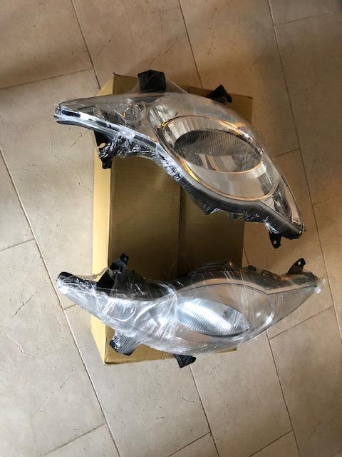 set nieuwe koplampen Peugeot 107 2005 t/m 2012., Auto-onderdelen, Verlichting, Nieuw, Herkomst onderdeel bekend, 12 maanden garantie