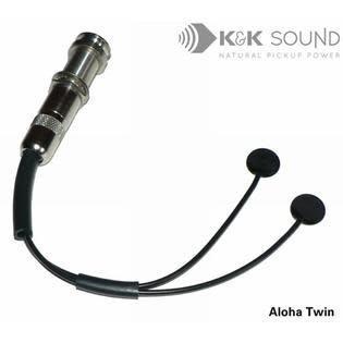 K&K Aloha Twin Dual-Head Internal Pickup for Ukulele, Muziek en Instrumenten, Instrumenten | Onderdelen, Nieuw, Ophalen of Verzenden