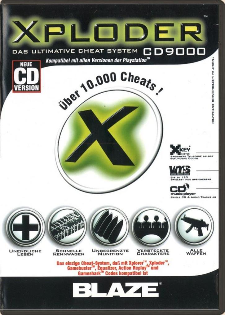 Xploder CD9000 Ultimative Cheat System [PS1], Spelcomputers en Games, Games | Sony PlayStation 1, Ophalen of Verzenden