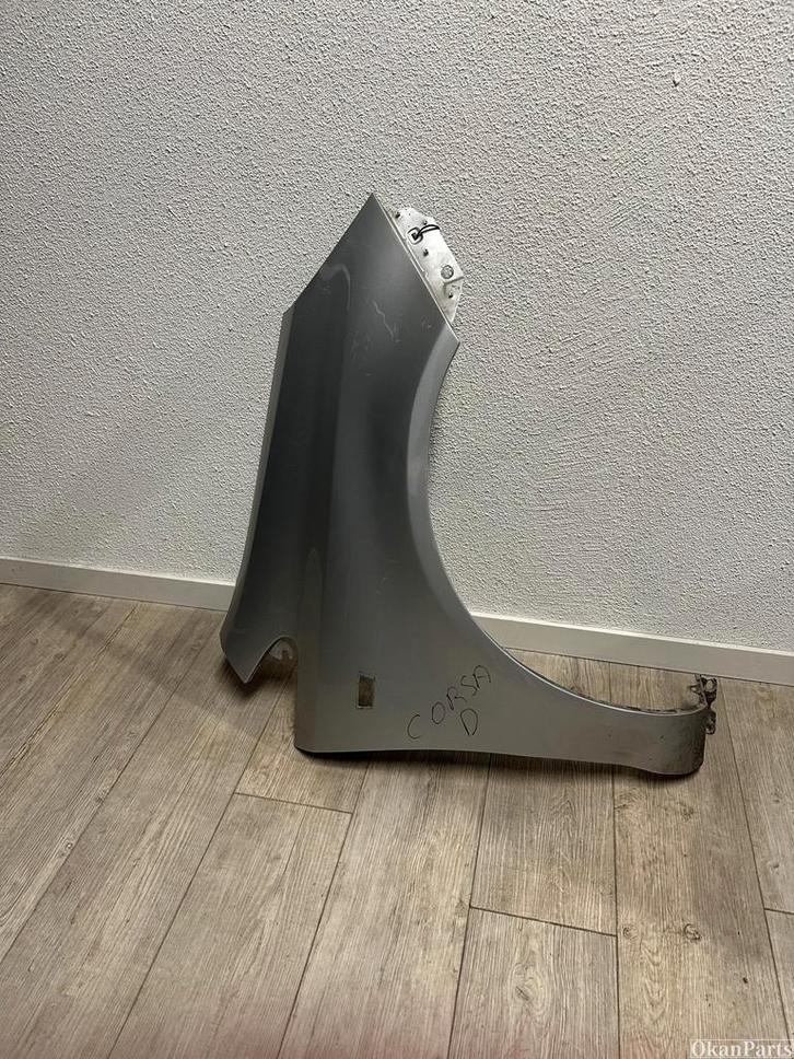 Opel Corsa D rechter zijscherm rechts, Auto-onderdelen, Carrosserie en Plaatwerk, Gebruikt, Opel, Voor, Rechts, Ophalen