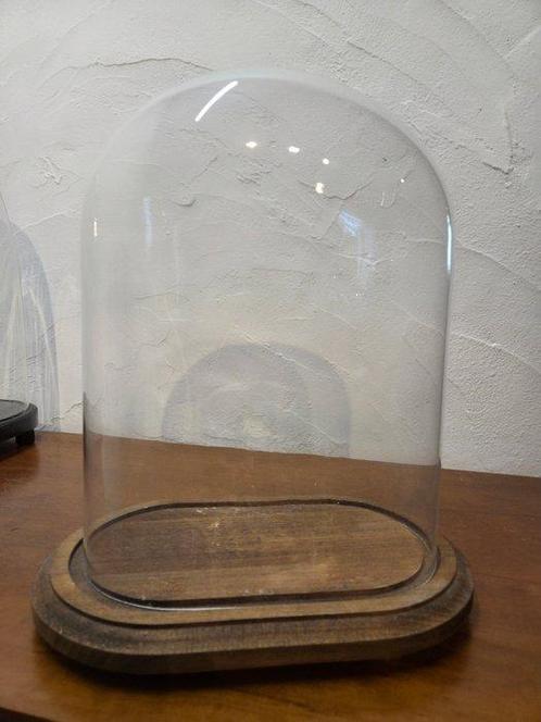Globe - !!! - GLAZEN STOLP - 1951-1960 - Mooie Ovale Stolp, Antiek en Kunst, Antiek | Boeken en Bijbels