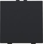 Niko Home Control Enkele Drukknop Zwart Staal - 161-51001, Verzenden, Nieuw, Overige typen