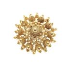 Gouden Zeeuwse broche, Ophalen of Verzenden, Gebruikt, Overige kleuren, Goud