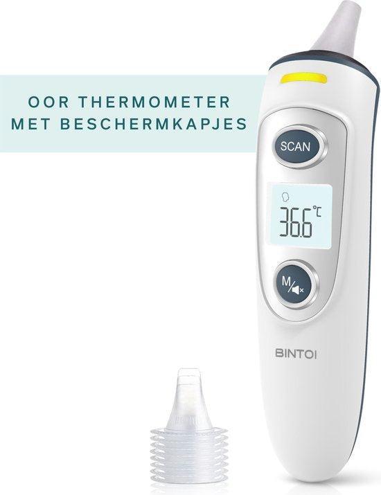 2dekans | BINTOI X210 - Oor Thermometer - Koortsthermometer, Kinderen en Baby's, Overige Kinderen en Baby's, Zo goed als nieuw
