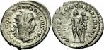 Roemisches Kaiserreich Trajanus Decius Antoninian Rom 249..., Postzegels en Munten, Munten | Europa | Niet-Euromunten, Verzenden