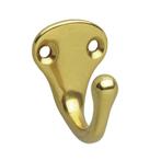 Intersteel Jashaak scheepsmodel enkel - messing gelakt, Huis en Inrichting, Woonaccessoires | Kapstokken, Verzenden, Nieuw