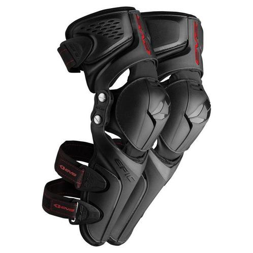 EVS Epic Knee Guard CE Black Pair Small/Medium -, Auto diversen, Tuning en Styling, Ophalen of Verzenden
