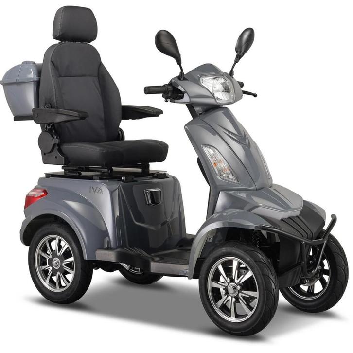IVA S1000 scootmobiel 4 wielen - Nardo Grijs, Diversen, Brommobielen en Scootmobielen, Nieuw, Ophalen of Verzenden