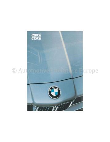 1986 BMW 6 SERIE BROCHURE FRANS beschikbaar voor biedingen