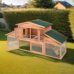 Knaagdierenhok XXL met 2 verdiepingen en rustgedeelte 226x77, Verzenden, Nieuw