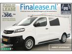 Opel Vivaro 2.0 CDTI L3H1 DC 6 Pers Airco 360Cam IMP €366pm, Wit, Nieuw, Lease, Opel