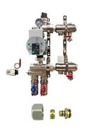 1 groep vloerverwarming verdeler RVS basic met pomp, Doe-het-zelf en Verbouw, Verwarming en Radiatoren, Ophalen of Verzenden, Nieuw