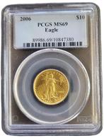 Gouden American Eagle 1/4 oz 2006 PCGS MS69 gecertificeerd, Postzegels en Munten, Munten | Amerika, Goud, Losse munt, Verzenden