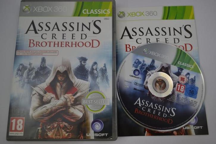 Assassins Creed Brotherhood - Classics (360), Spelcomputers en Games, Games | Xbox 360, 1 speler, Zo goed als nieuw, Online, Verzenden