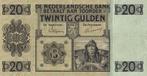 Bankbiljet 20 gulden 1926 Stuurman Zeer Fraai, Postzegels en Munten, Bankbiljetten | Nederland, Verzenden