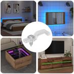 vidaXL LED Strip Clips 12 pcs Doorzichtig 23,8 x 7,3 x 4,3, Verzenden, Nieuw, Kunststof
