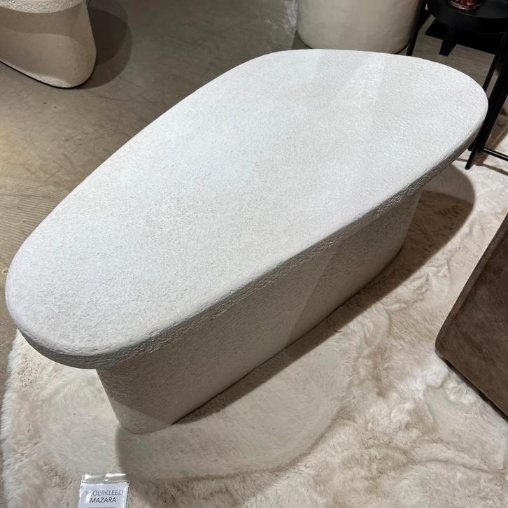 Salontafel Sepp Marmer Composiet Stone Organisch - Pronto, Huis en Inrichting, Tafels | Salontafels, 50 tot 100 cm, Nieuw, Ophalen of Verzenden