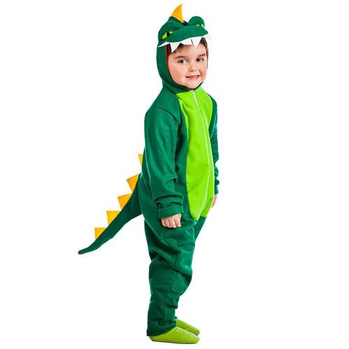 Draak Kostuum Groen Jongen, Kinderen en Baby's, Carnavalskleding en Verkleedspullen, Nieuw, Verzenden