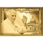 1/10 Troy Ounce - Goud .999 - 1/10 oz .999 Fine Gold Pope, Postzegels en Munten