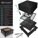 KESSER® Vuurplaats met grillrooster en grilltang, vuurschaal, Tuin en Terras, Verzenden, Nieuw