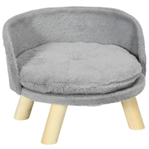 TRUUSK Honden- en Kattenbed - Grijs - Antislip Houten Poten, Dieren en Toebehoren, Honden-accessoires, Nieuw, Verzenden