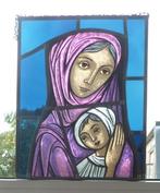 Glas-in-loodraam - 2e helft 20e eeuw, Antiek en Kunst