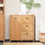 Badkamerkast met Uitklapbare Wasmand en 3 Lades, Verzenden, Nieuw