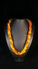 Gepolijst - Barnsteen - Long Baltic Amber necklace - clear