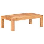 vidaXL Salontafel 110x60x35 cm acaciahout met, 100 tot 150 cm, Verzenden, Nieuw, 50 tot 100 cm