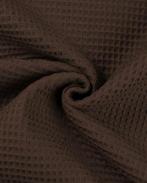 Wafel Katoen Zee Dusty Bruin, Nieuw, Bruin