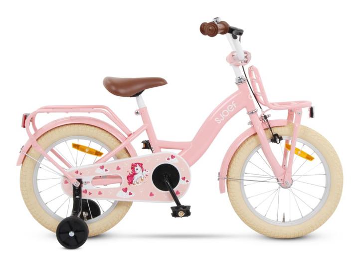 SJOEF Classic Meisjesfiets 16 inch | 4-6 Jaar | Unicorn |, Fietsen en Brommers, Fietsen | Kinderfietsjes, 16 tot 20 inch, Verzenden
