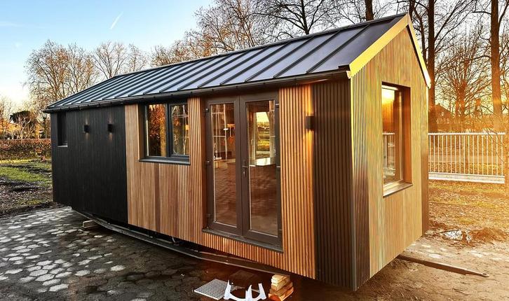 DIRECT LEVERBAAR: Nieuw Luxe Tiny House (sleutelklaar), Huizen en Kamers, Recreatiewoningen te koop, Overige soorten, Verkoop zonder makelaar
