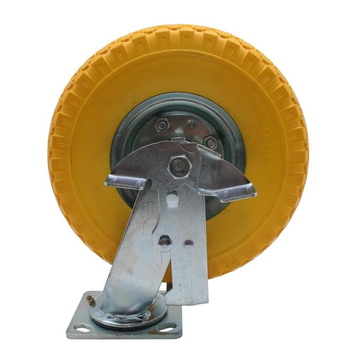 Benson Zwenkwiel - 3.00-4 - met rem - anti-lek band - max..., Doe-het-zelf en Verbouw, Zwenkwielen, Nieuw, Ophalen of Verzenden